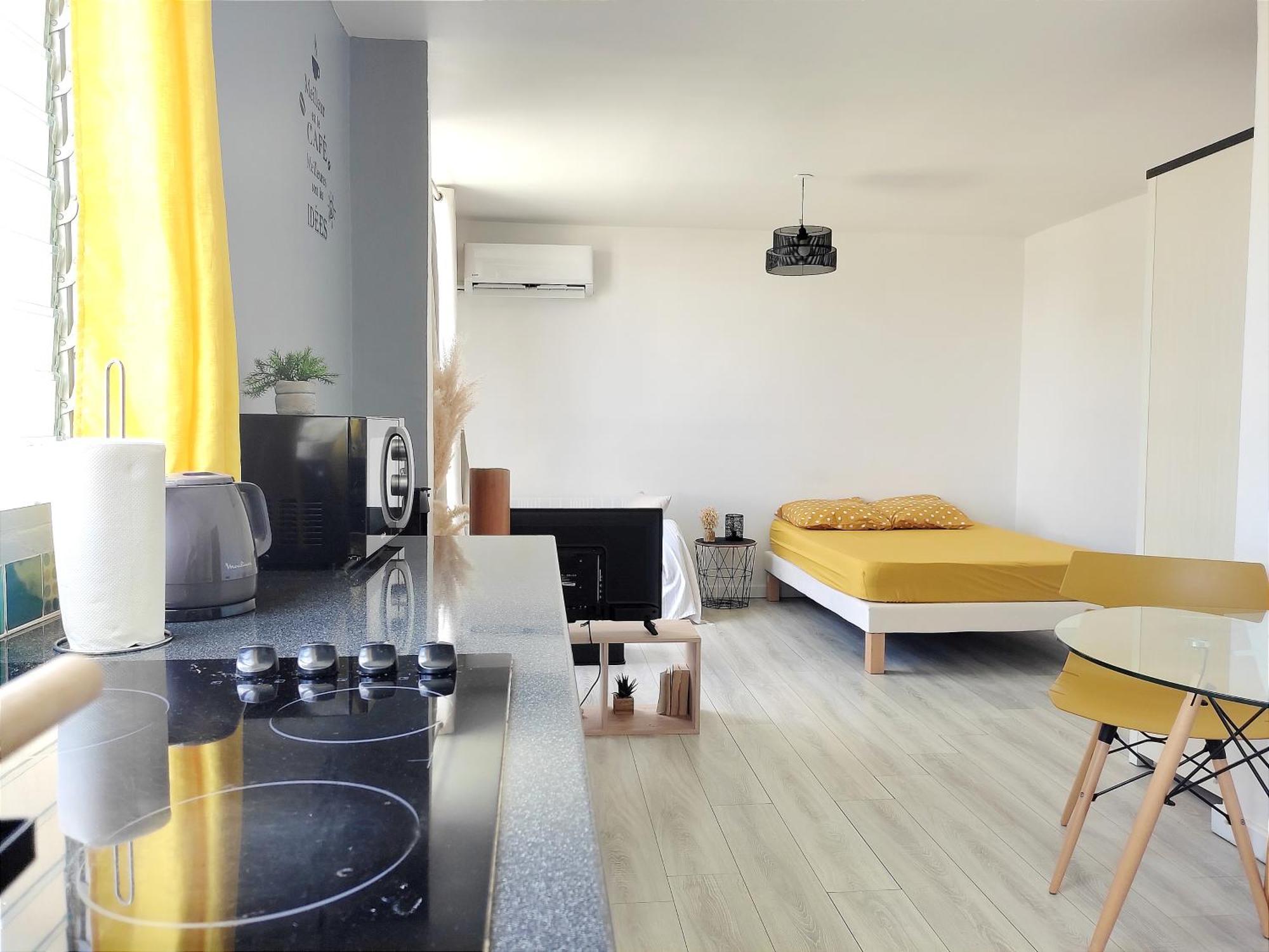Apartamento Charmant Studio idéalement situé a la Marina du Gosier Pointe-à-Pitre Exterior foto